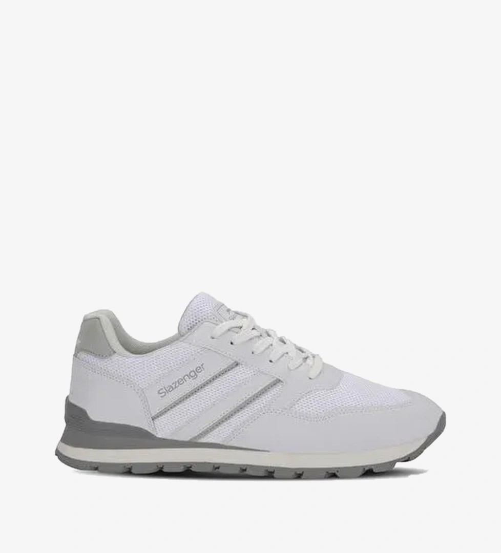 Slazenger Beyaz Gri Slazenger Sanchez