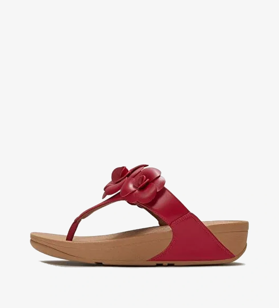 Kadın Terlik A4N-194/D47 FitFlop LULU FLOWER TOE-POST