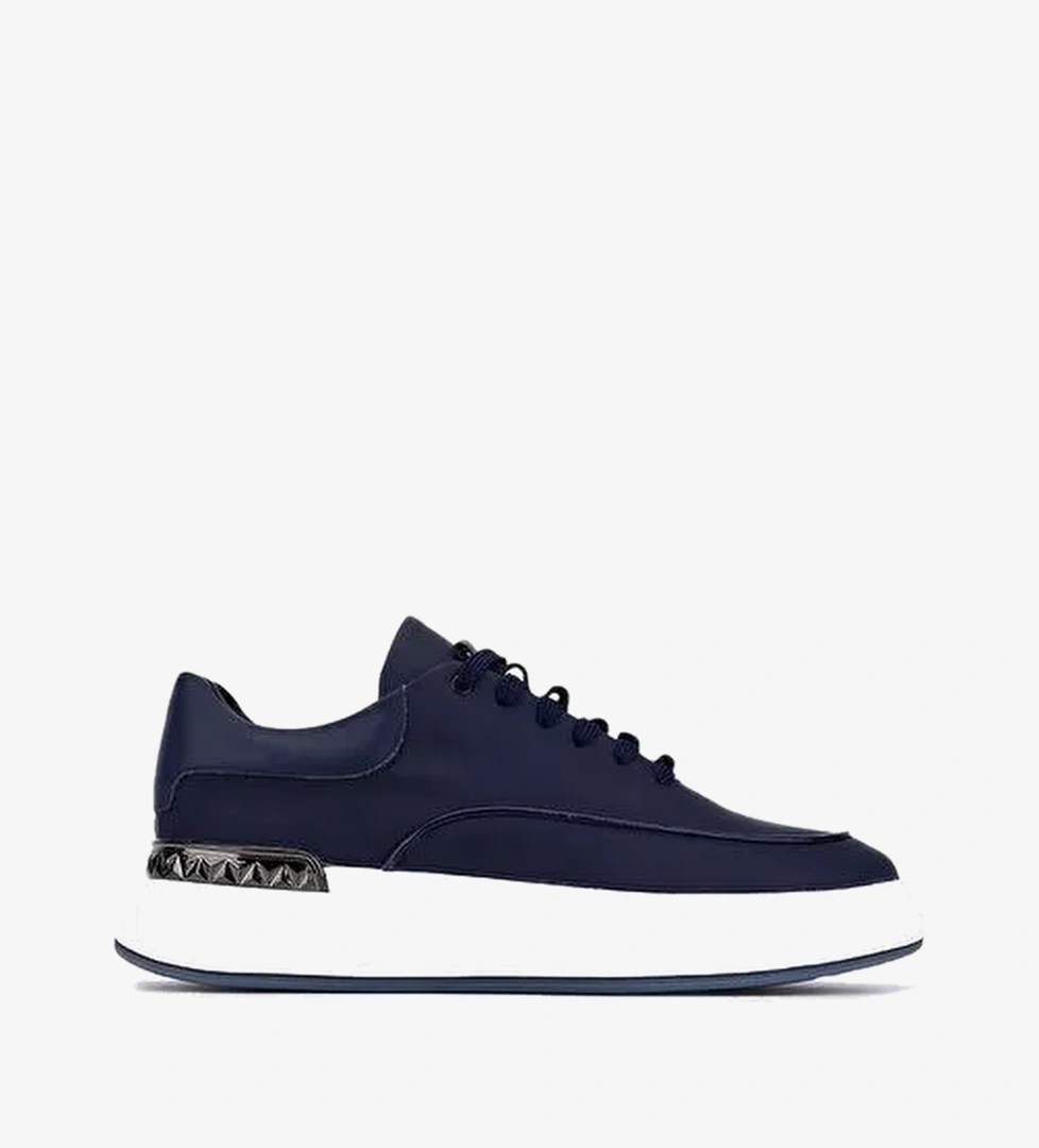 Valmenti Erkek Hakiki Deri Lacivert Sneakers & Spor Ayakkabı