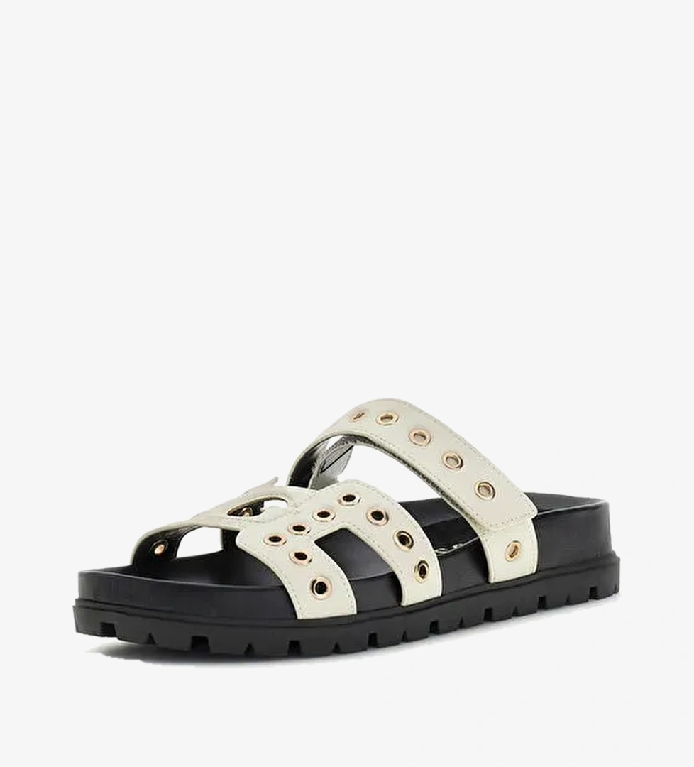 Guess Krem Kadın Sandalet FLPFASELE03