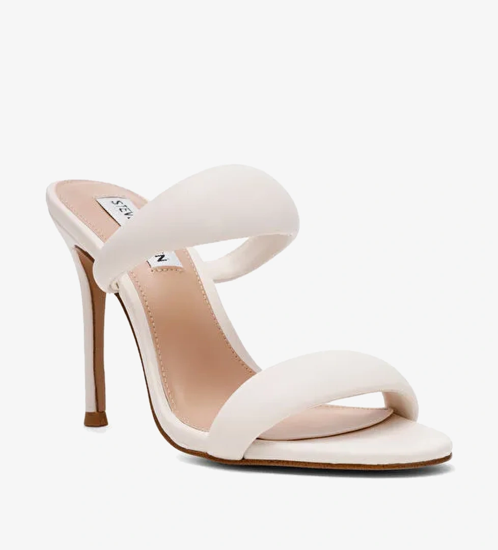 Steve Madden Topuklu Beyaz Terlik SATURN-CN BONE