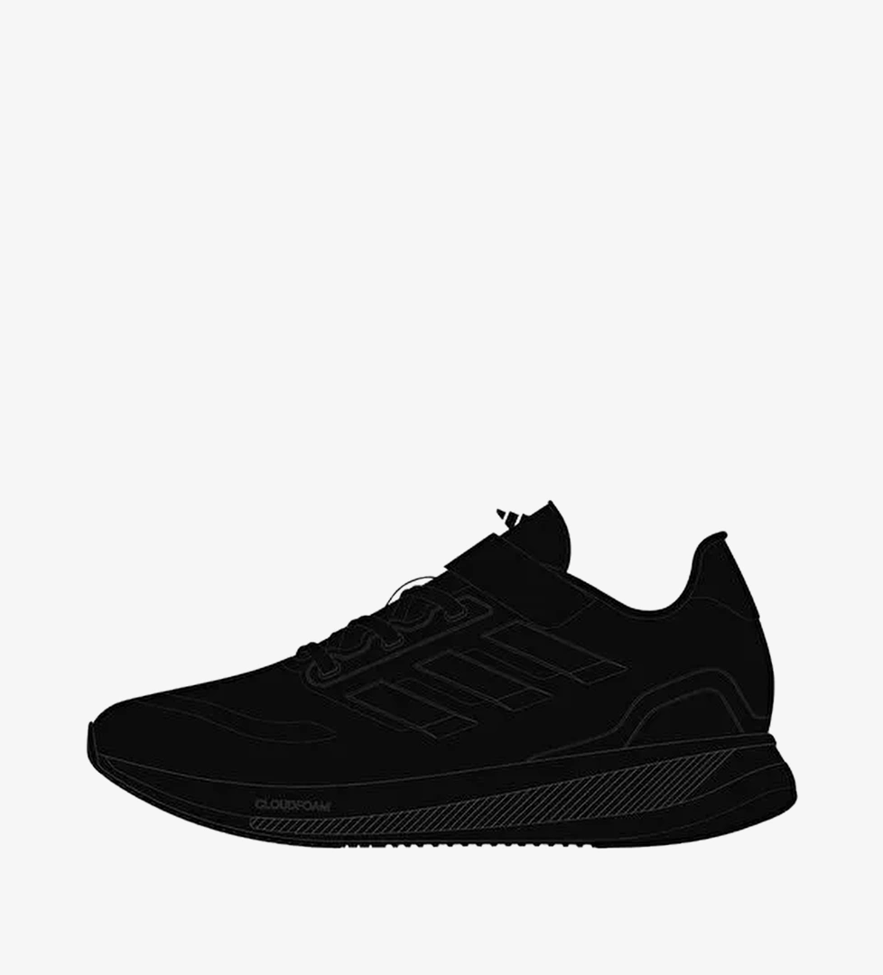 adidas RUNFALCON 5 EL C Unisex Çocuk Ayakkabısı IE8573