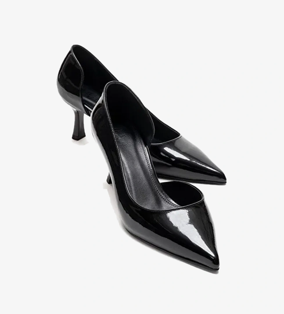 Luvi Shoes Siyah Rugan Luvi Shoes Arel