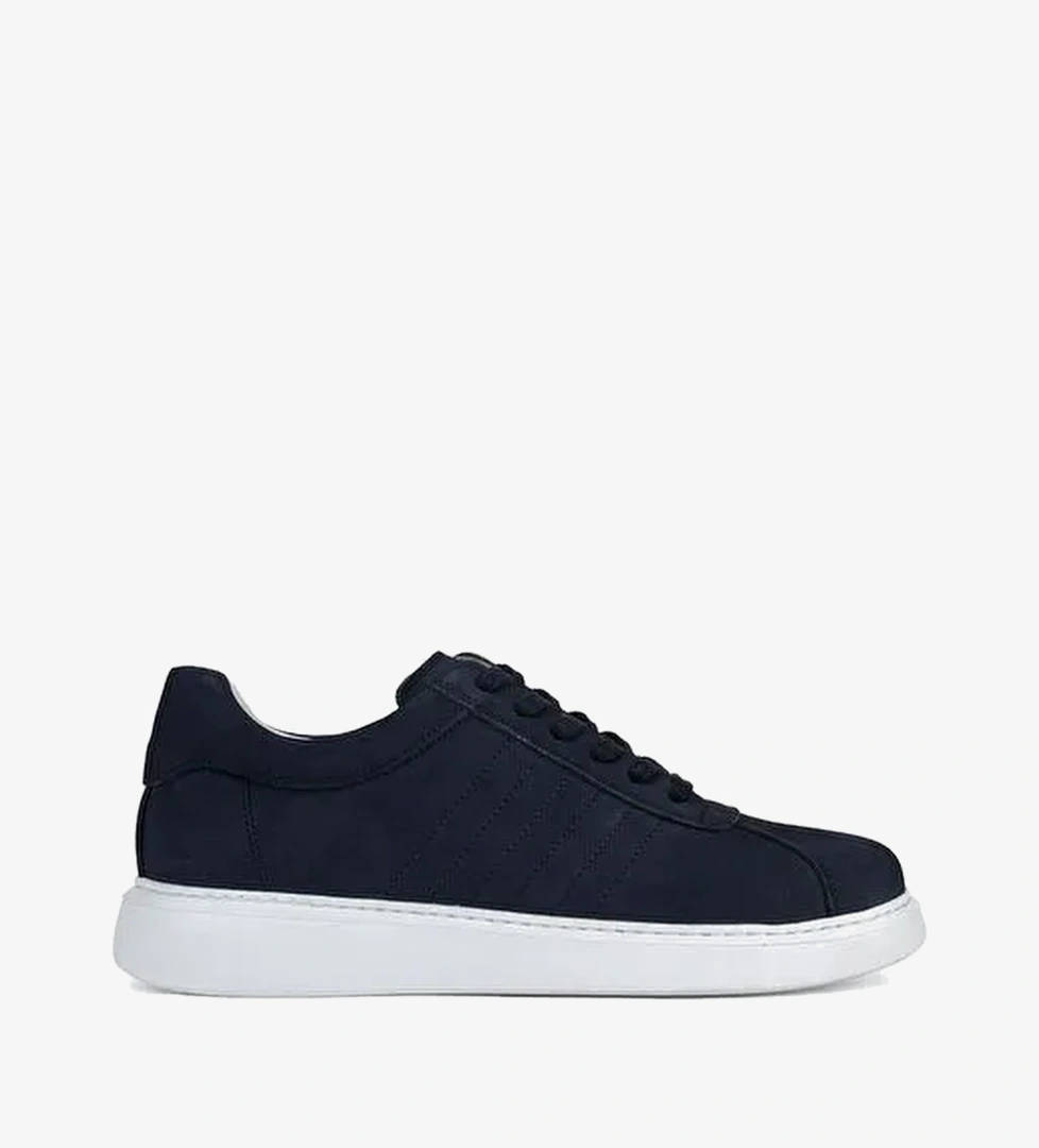 Ziya, Erkek Hakiki Deri Sneaker 1611066Z2880 Lacivert