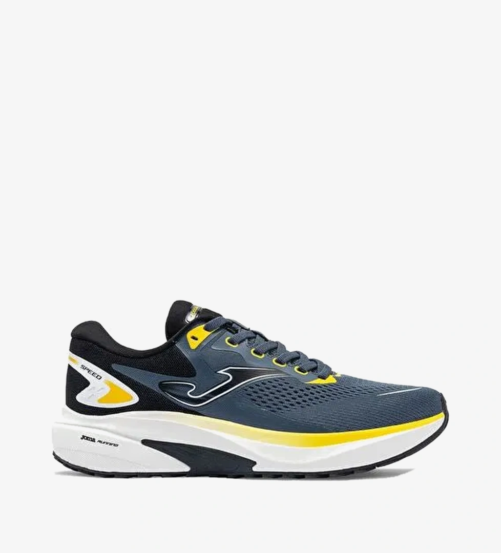 Joma RSPEES2622 Speed Erkek Koşu Ayakkabısı - Koyu Gri/Sarı