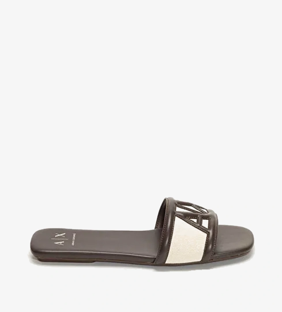 Armani Exchange Kahverengi Kadın Terlik XW002568