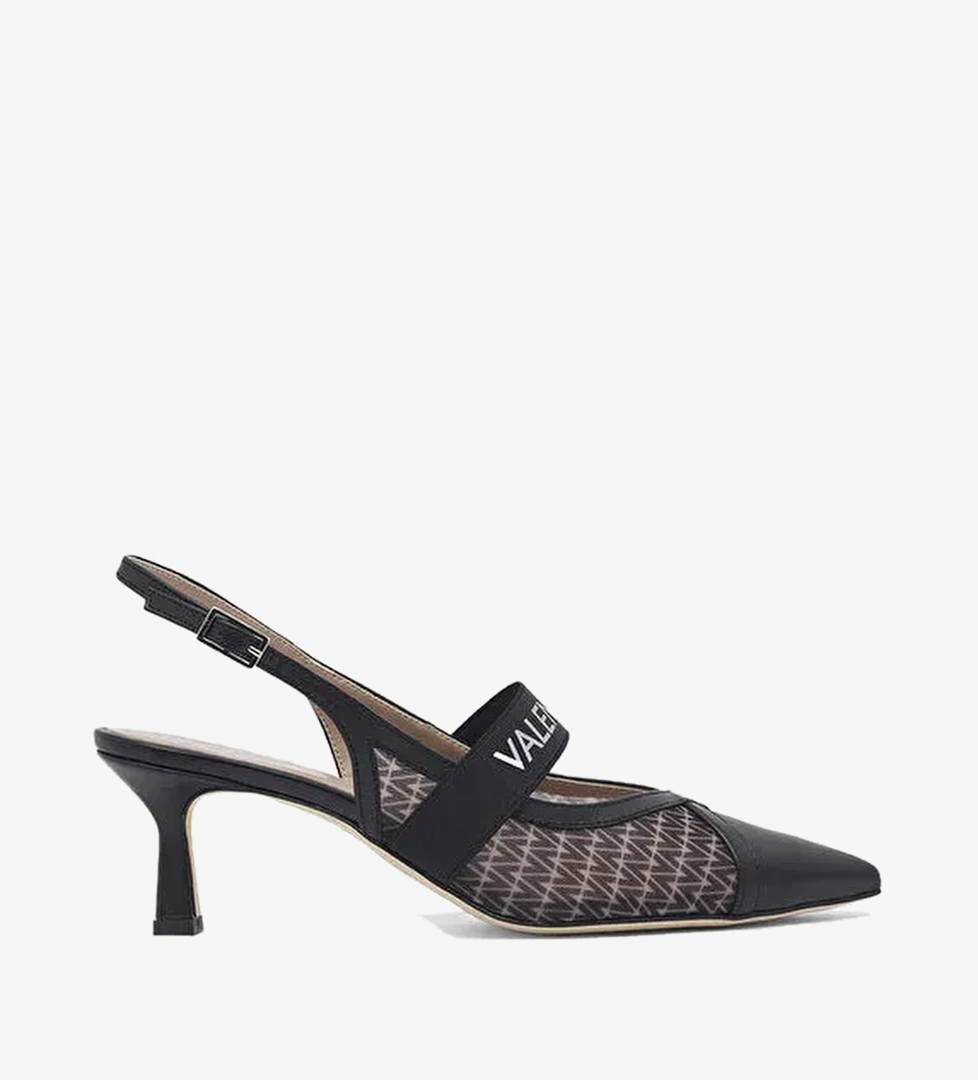 Valentino Siyah Valentino Topuklu