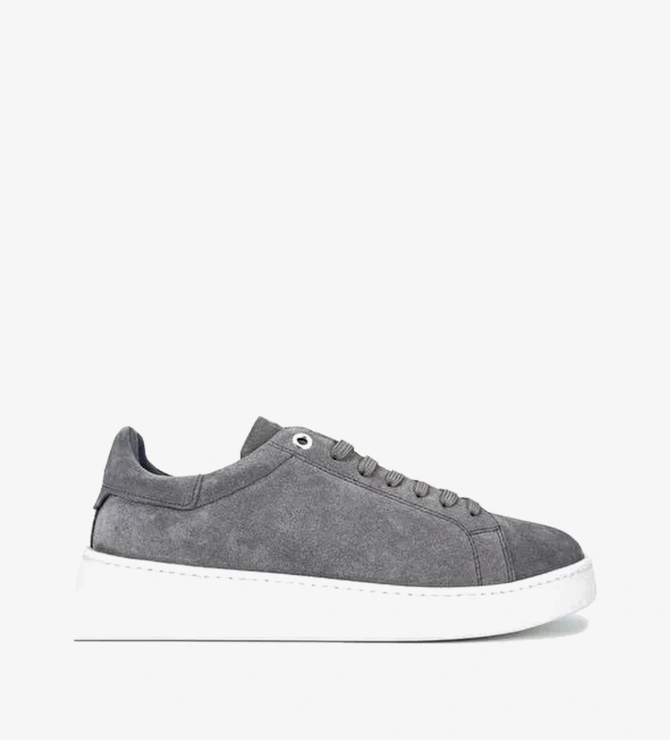 Valmenti Erkek Hakiki Deri Gri Sneakers & Spor Ayakkabı