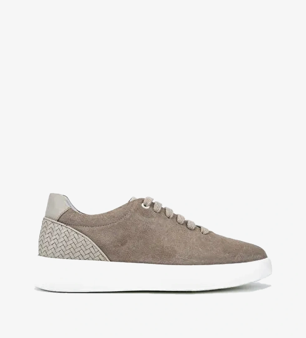 Valmenti Erkek Hakiki Deri Vizon Süet Sneakers & Spor Ayakkabı