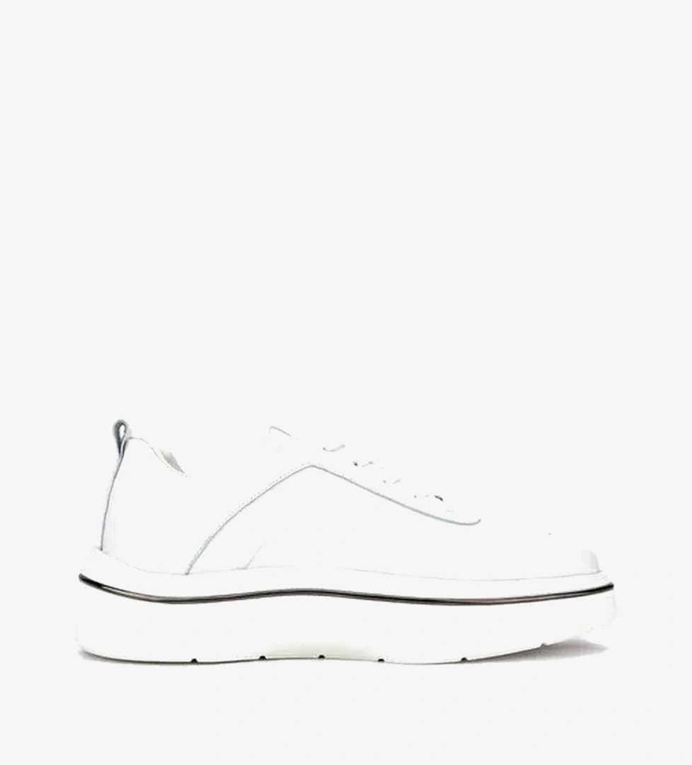 Valmenti Erkek Hakiki Deri Beyaz Sneakers & Spor Ayakkabı