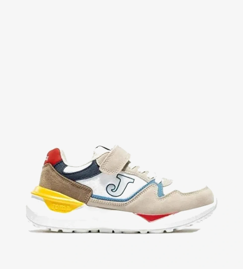 Joma J3080S2633V C.3080 JR Çocuk Günlük Spor Ayakkabısı - Beyaz/Bej