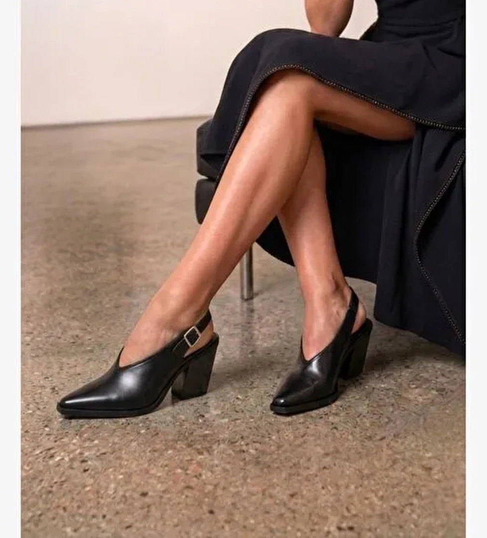 Siyah Fox Shoes