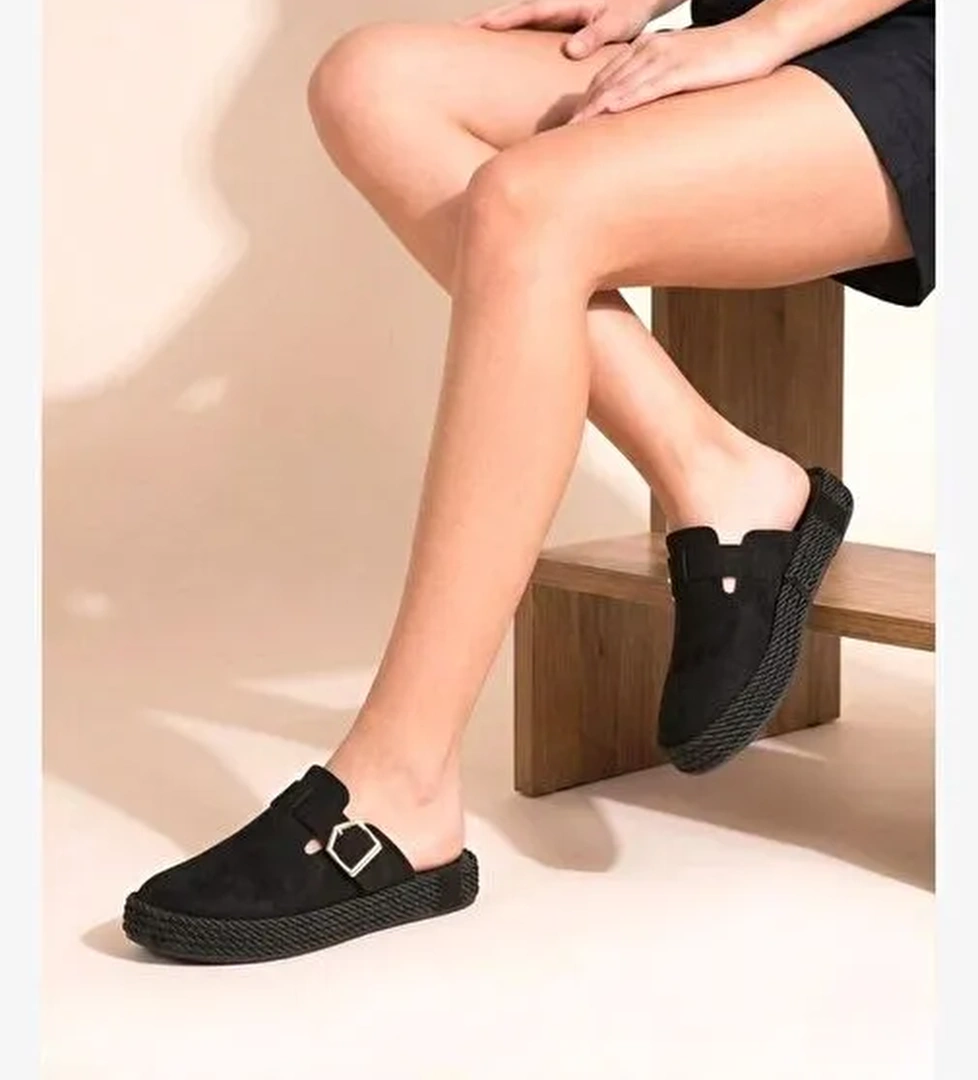 Fox Shoes Siyah Fox Shoes Süet Önü