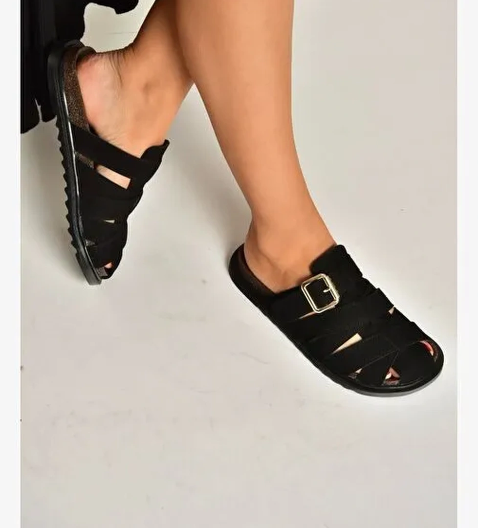 Fox Shoes Siyah Fox Shoes Süet Önü