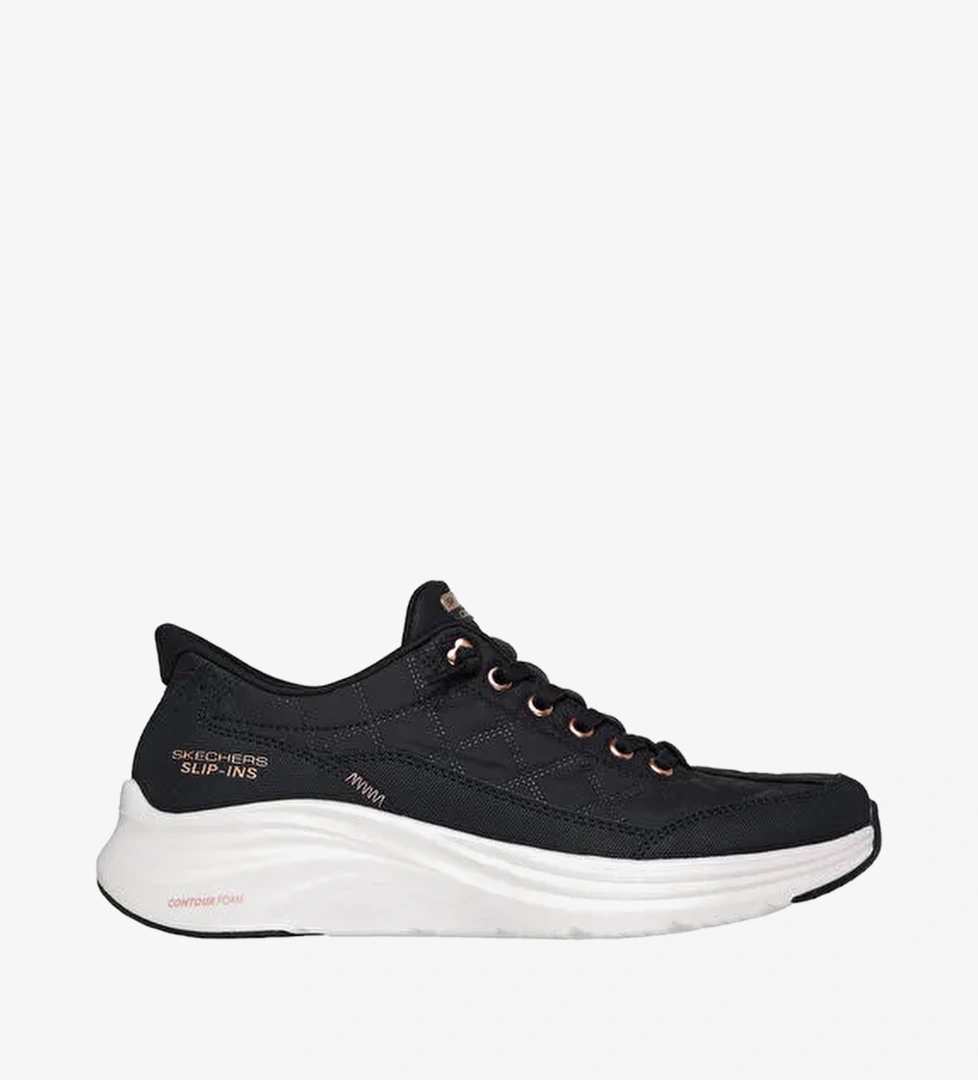 Skechers 150413 BKRG CONTOUR FOAM - GOLDEN H Siyah - Pembe Altın Kadın Lifestyle Ayakkabı
