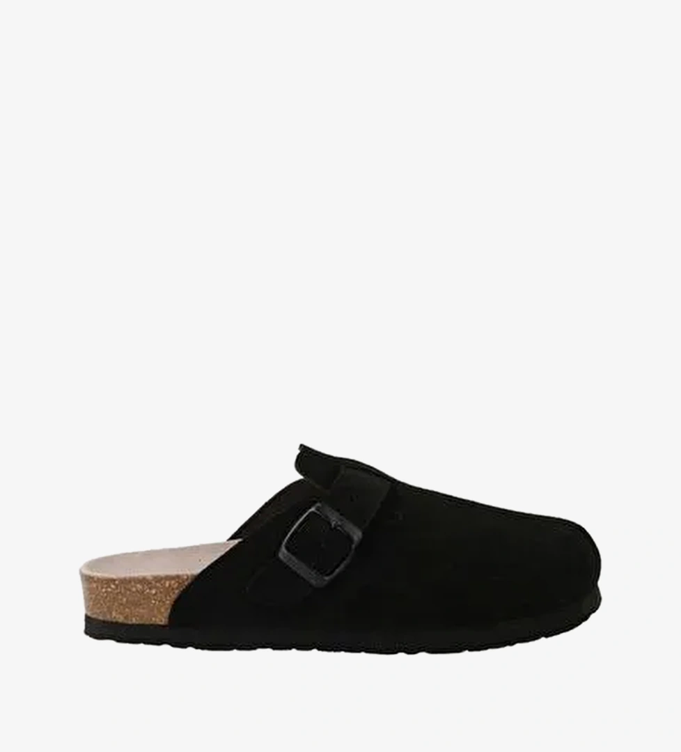 Riva Kadın Terlik G106582 Genuins RIVA Velour Black