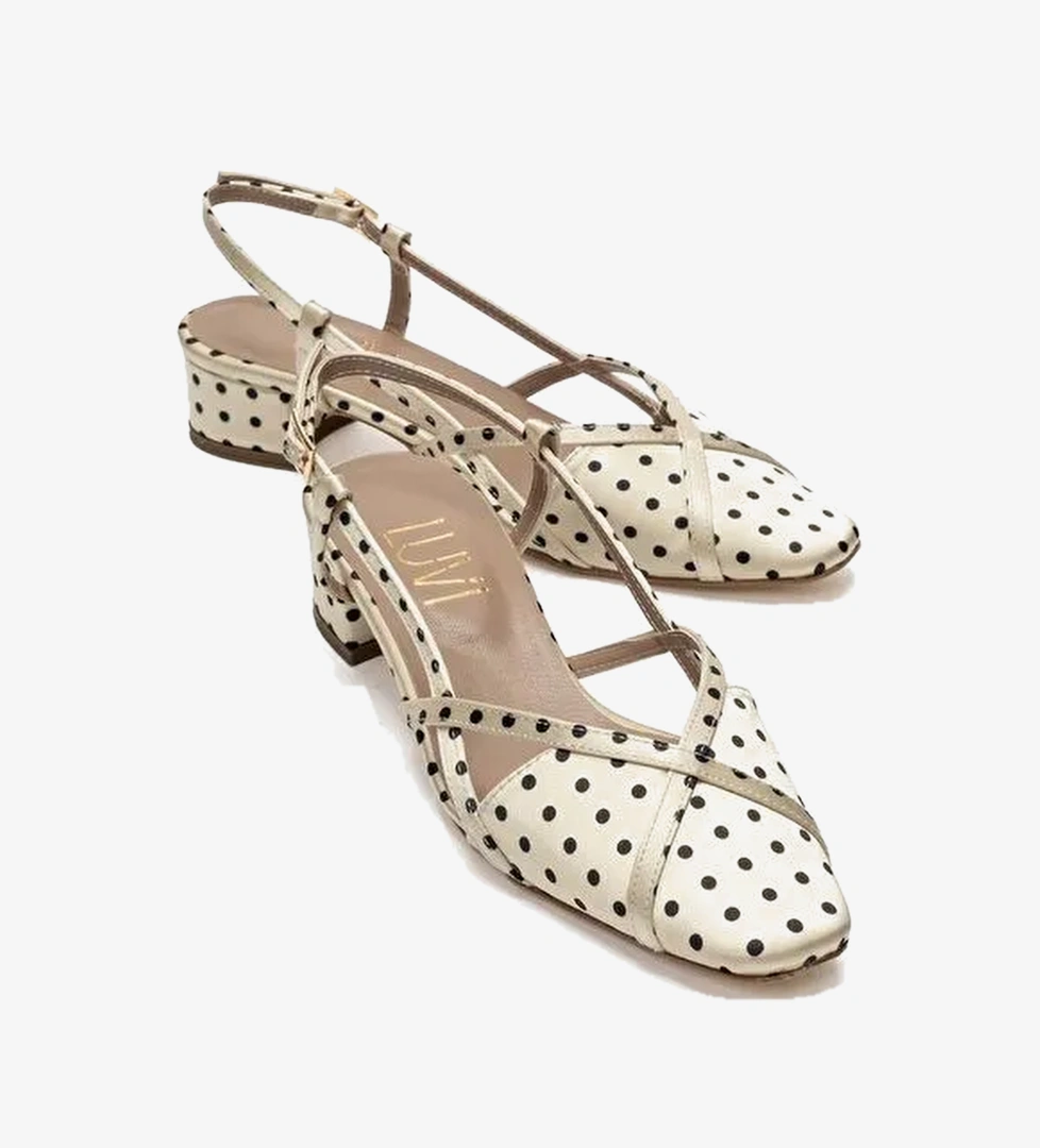 Luvi Shoes Sarı Siyah Luvi Shoes Olena
