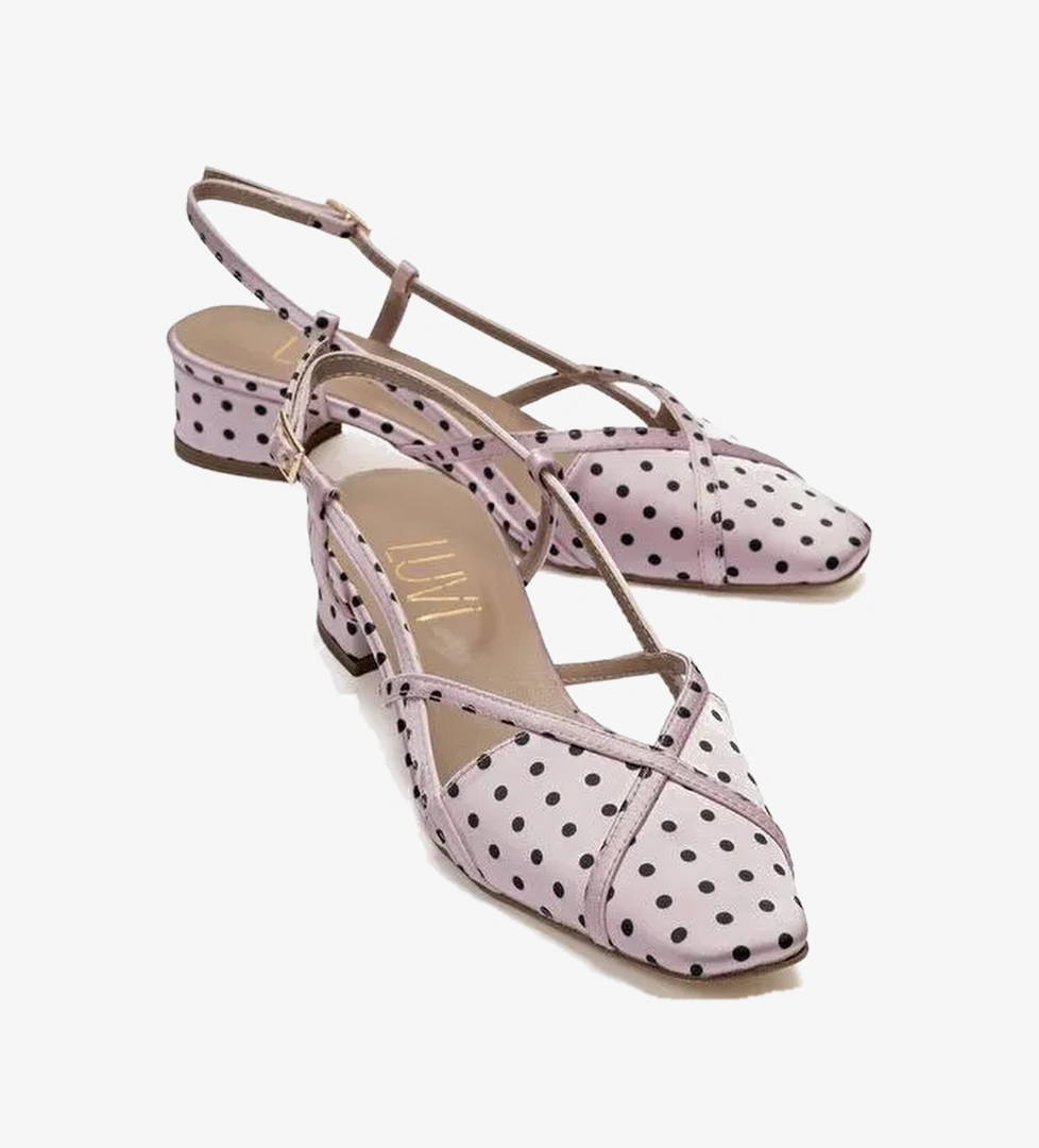 Luvi Shoes Pembe Siyah Luvi Shoes Olena