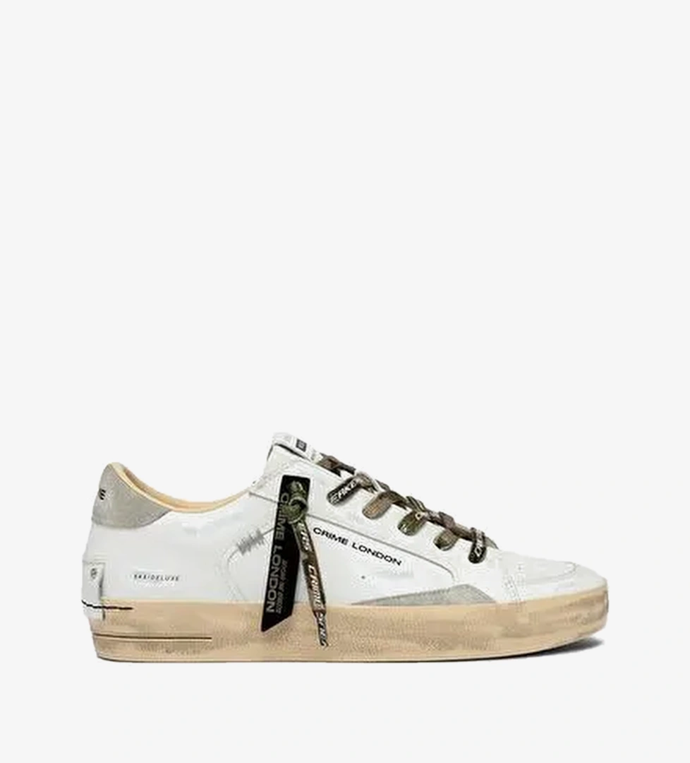 Crime London Beyaz Crime London SK8 Deluxe