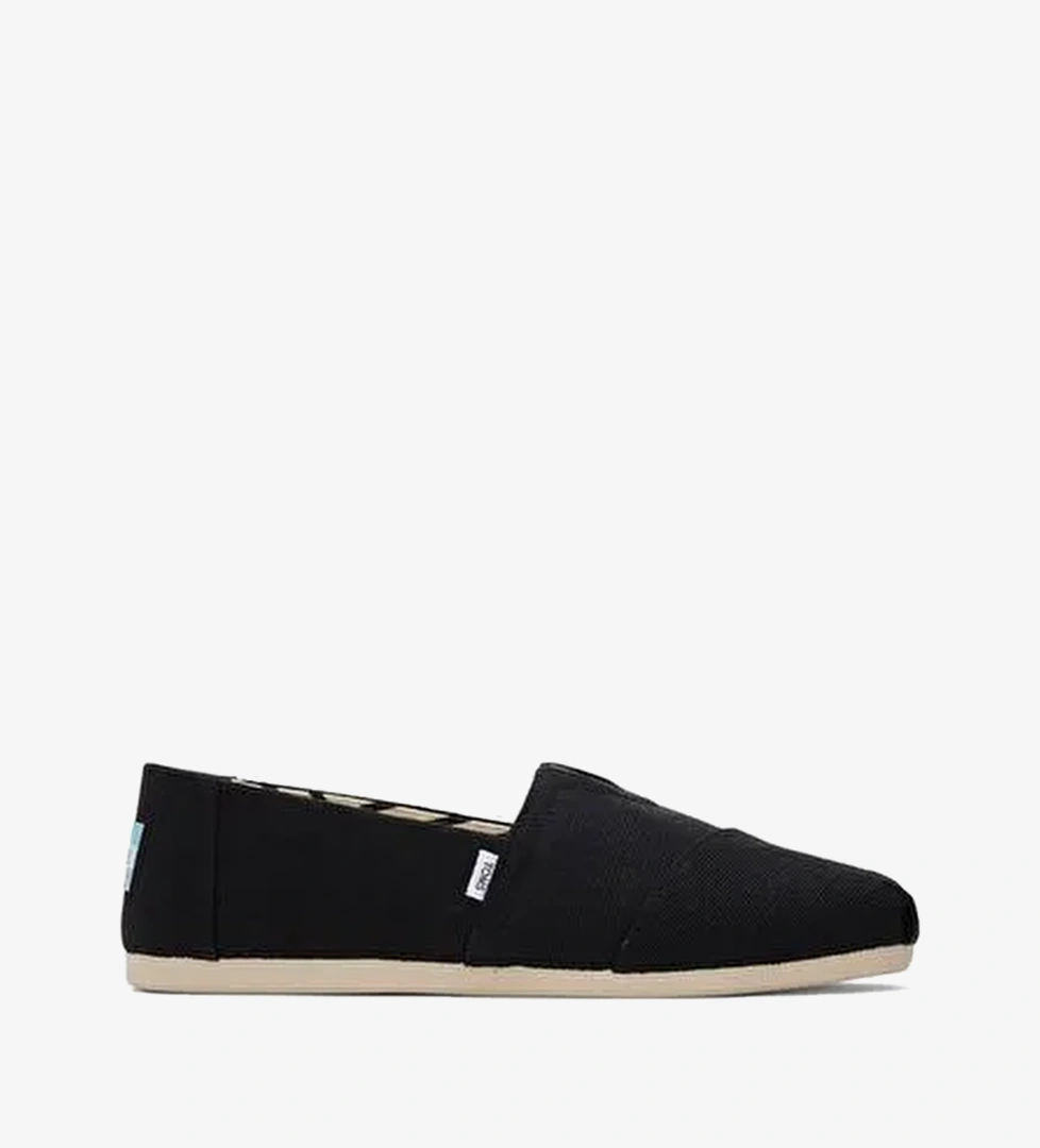 Erkek Espadril 10020792 Toms - BLK HRTG CNVS MN ACLASS ESP