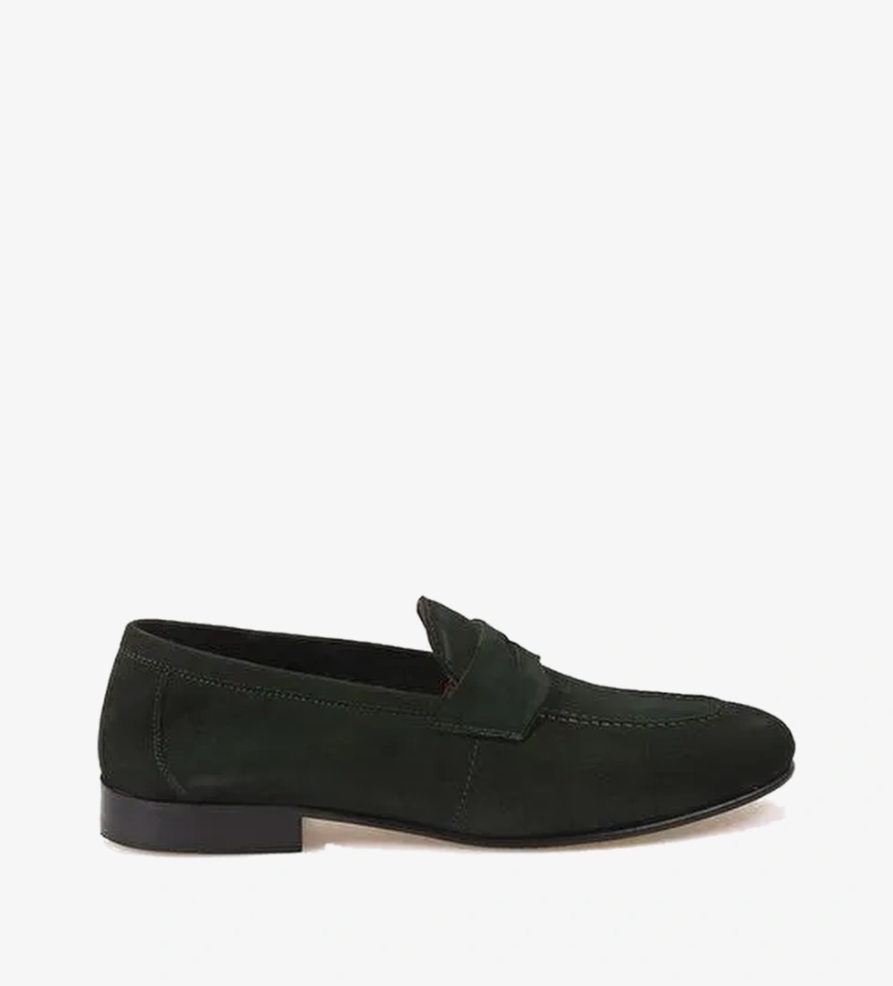 Mocassini Yeşil Süet Mocassini Loafer