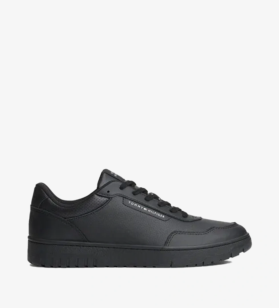 Tommy Hilfiger Siyah Erkek Sneaker TH BASKET CORE LITE ESS