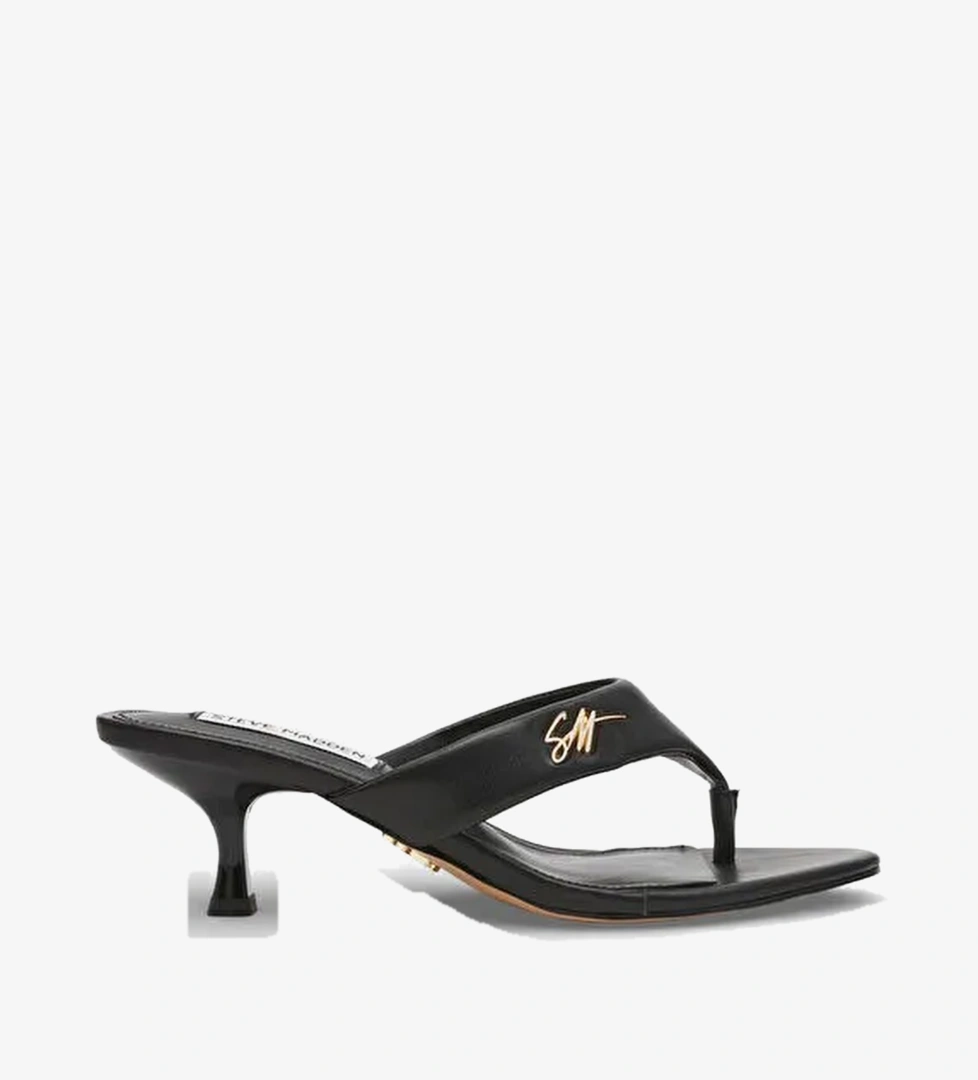 Steve Madden Topuklu Terlik Siyah SOUNDVIEW