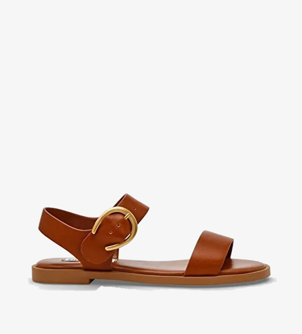 Steve Madden Taba Kadın Sandalet RESORTS COGNAC