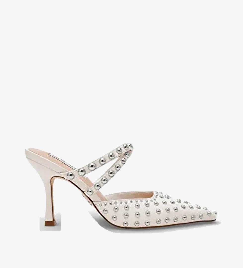 Steve Madden Beyaz Kadın Topuklu Ayakkabı BRECKER IVORY
