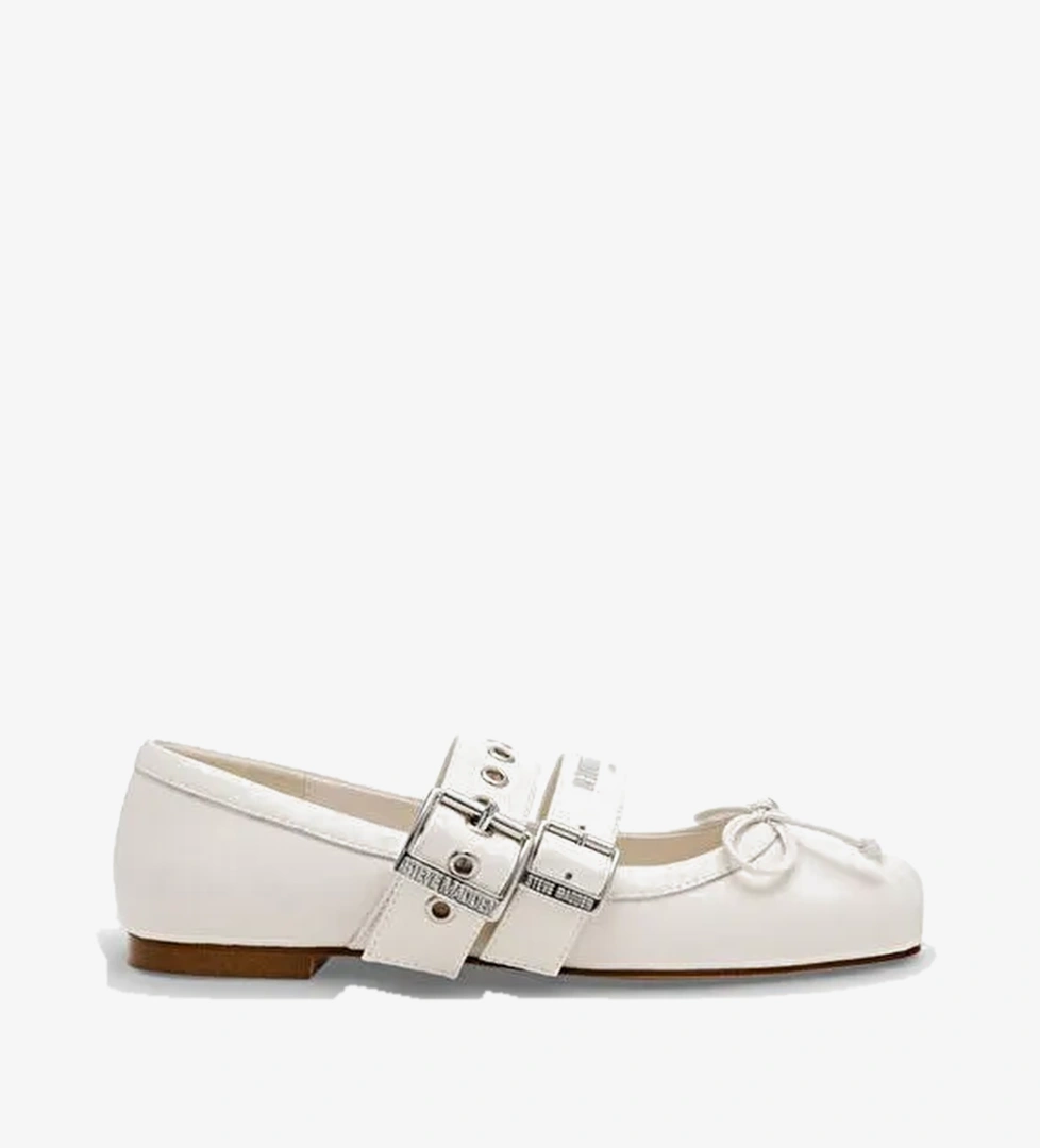 Steve Madden Beyaz Kadın Babet CEARA IVY PEARL