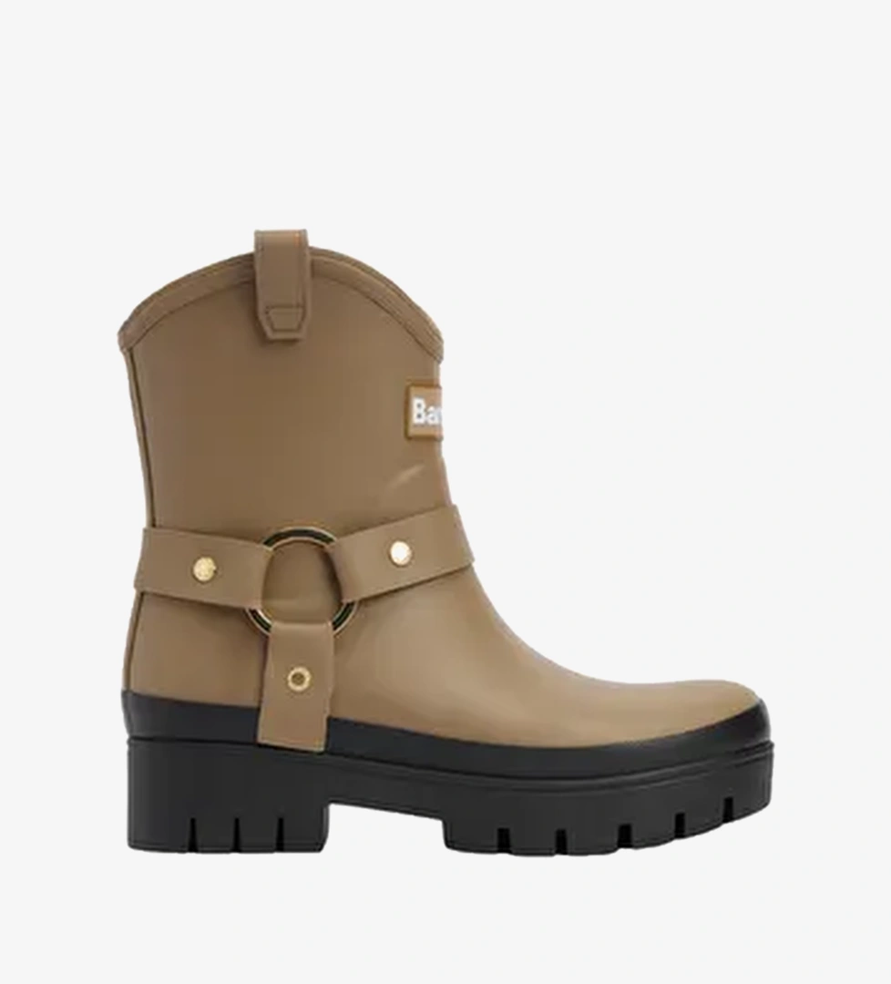 Barbour Elley Harness Welly Çizme BE31 Military Brown