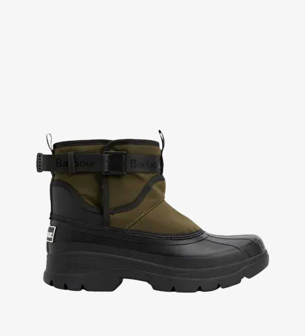 Barbour Braybourn Duck Boot Welly Kadın Bot OL71 Olive-Black