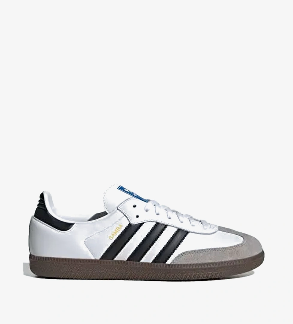 Beyaz - Siyah Lifestyle Ayakkabı Originals B75806 SAMBA OG