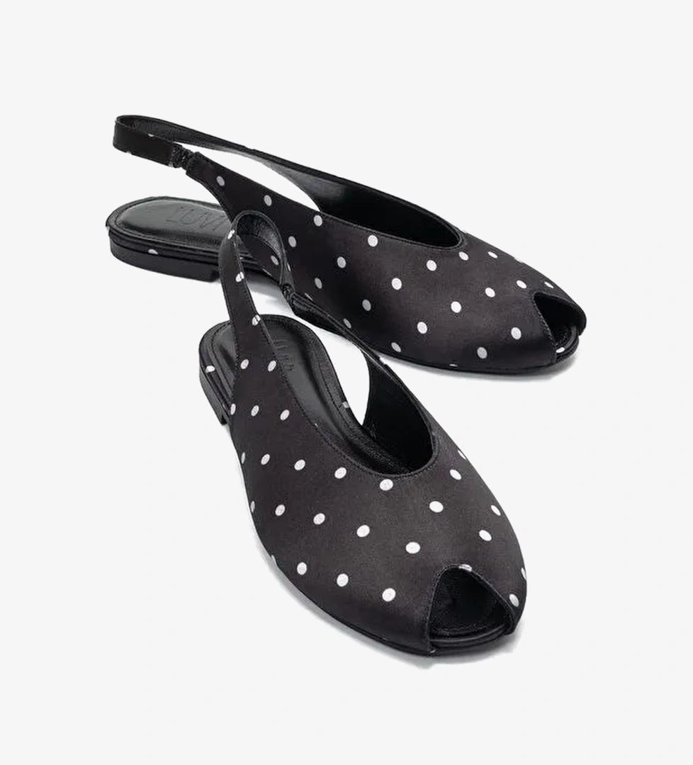 Luvi Shoes Siyah Beyaz Luvi Shoes Serina