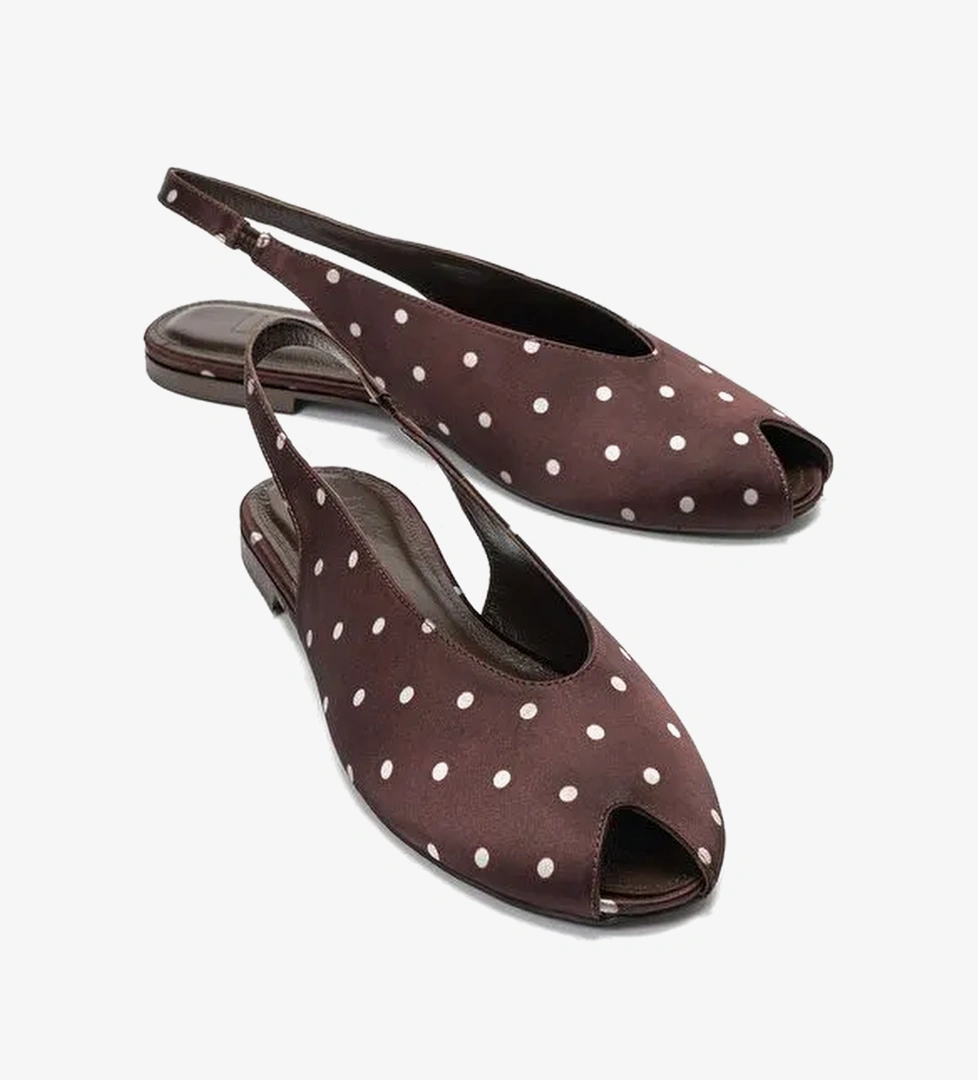 Luvi Shoes Kahverengi Beyaz Luvi Shoes Serina