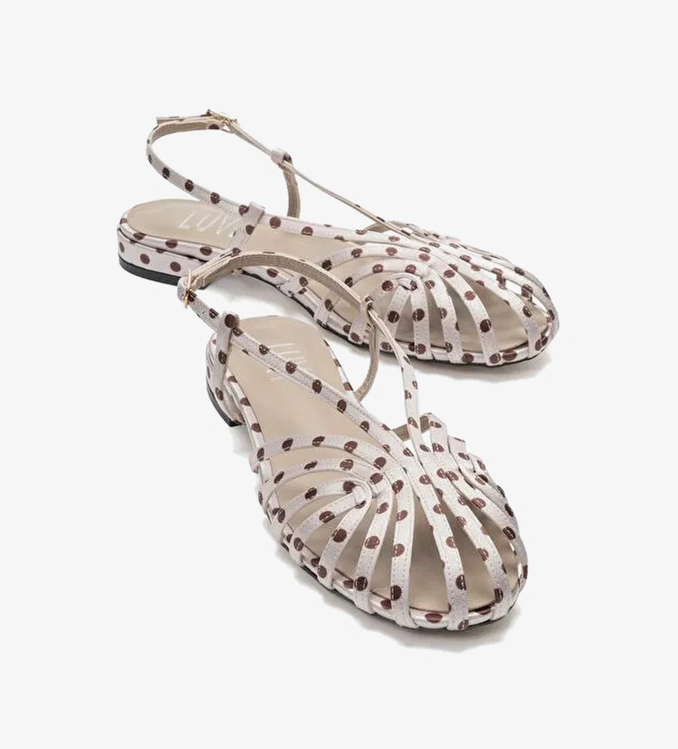 Luvi Shoes Kahve Bej Luvi Shoes Liss