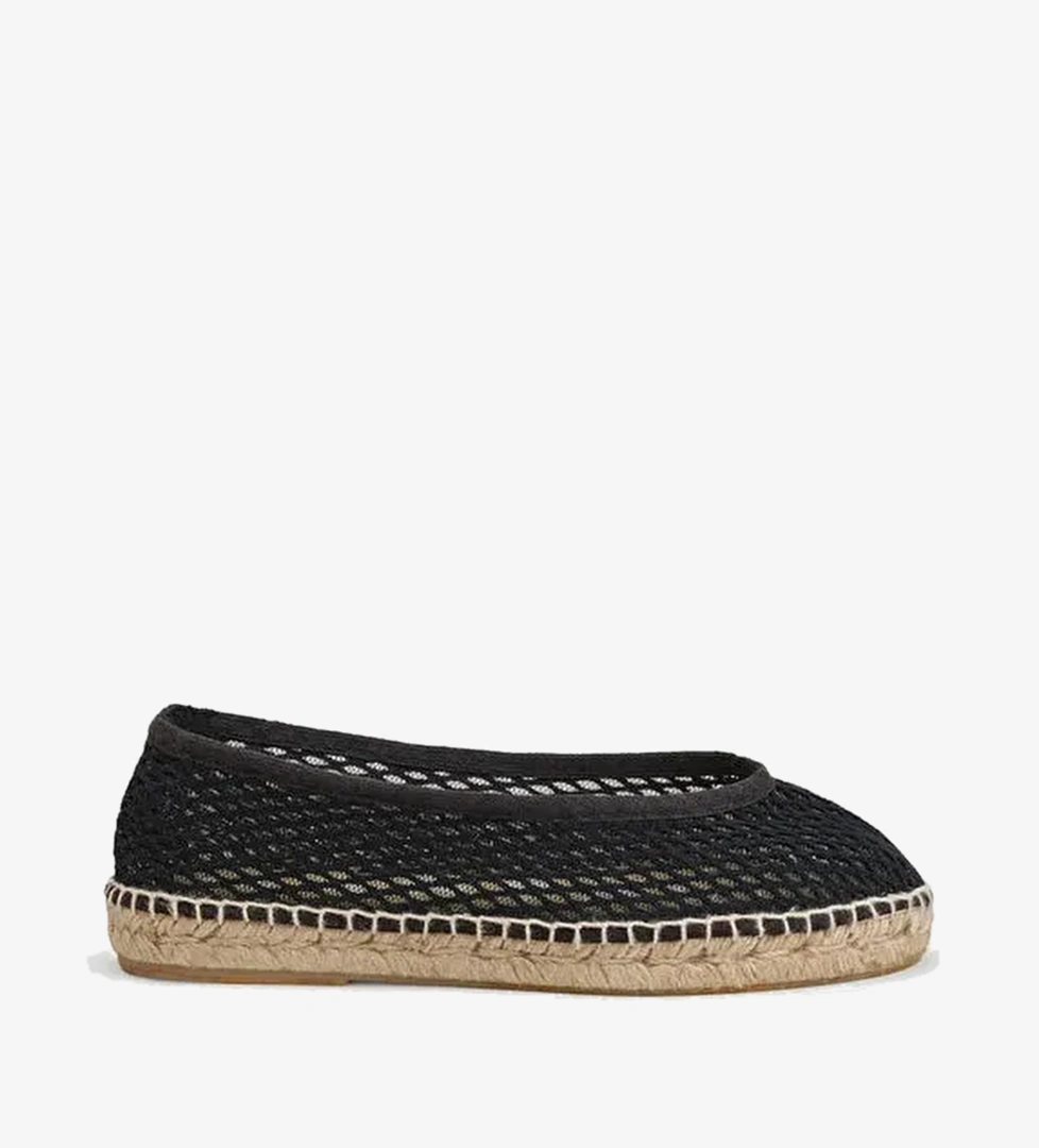 Manebi Siyah Kadın Espadril X 5.5 BK
