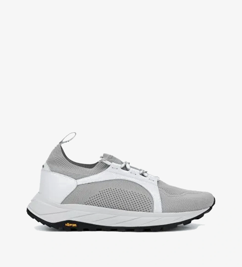 Dino Bigioni Erkek Tekstil/Hakiki Deri Gri Sneakers & Spor Ayakkabı