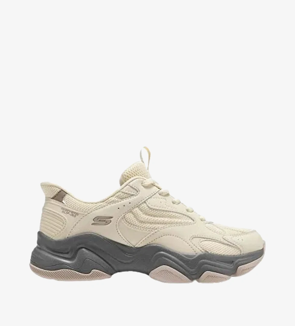 Skechers 117688 NTGY BOBS DIEGO Bej Kadın Koşu Ayakkabısı