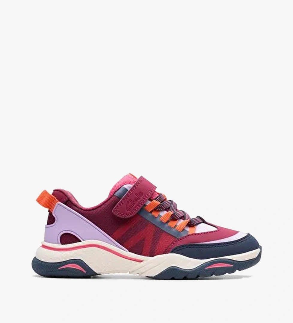 26183350 Clarks FeatherTrack K Kız Çocuk Spor Ayakkabı 25-30