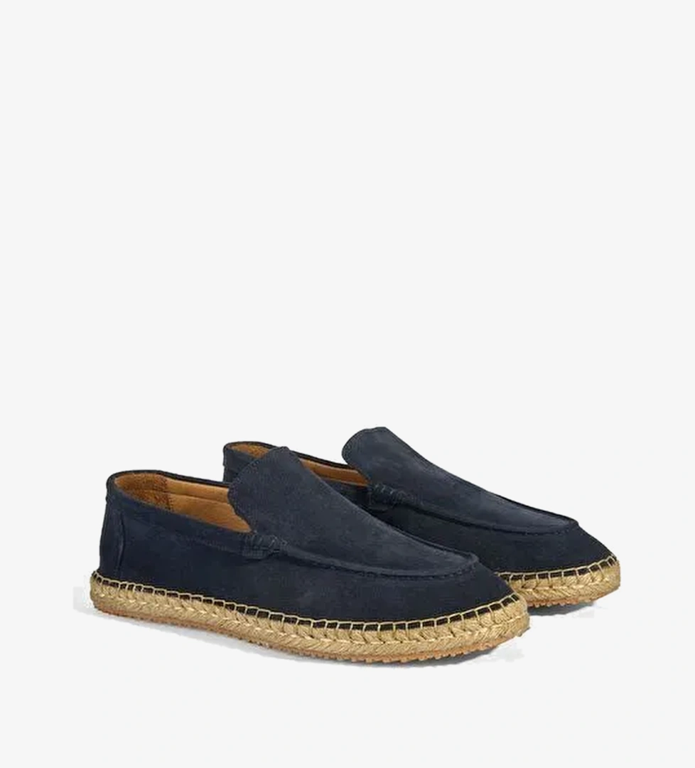 Desa Lacivert Desa Slip Süet