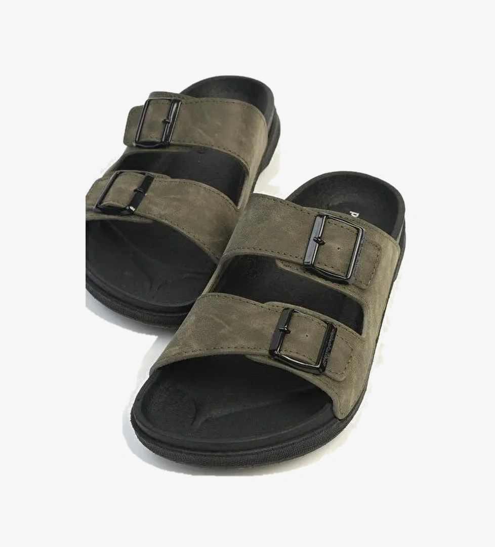 Pierre Cardin Haki Erkek Terlik PC-7921