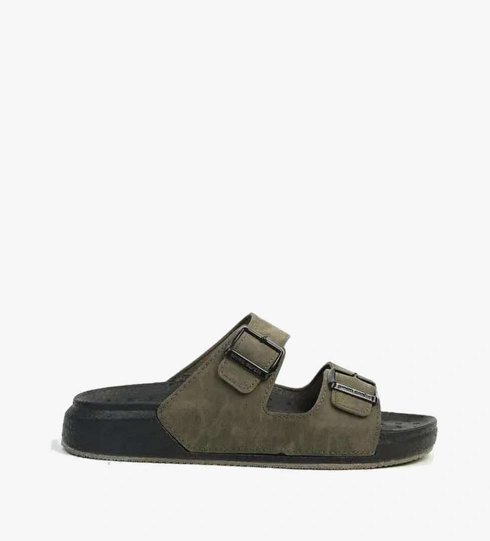 Pierre Cardin Haki Erkek Terlik PC-7408