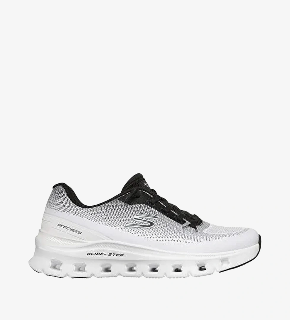 Skechers 150437 WBK GLIDE-STEP Beyaz Kadın Koşu Ayakkabısı