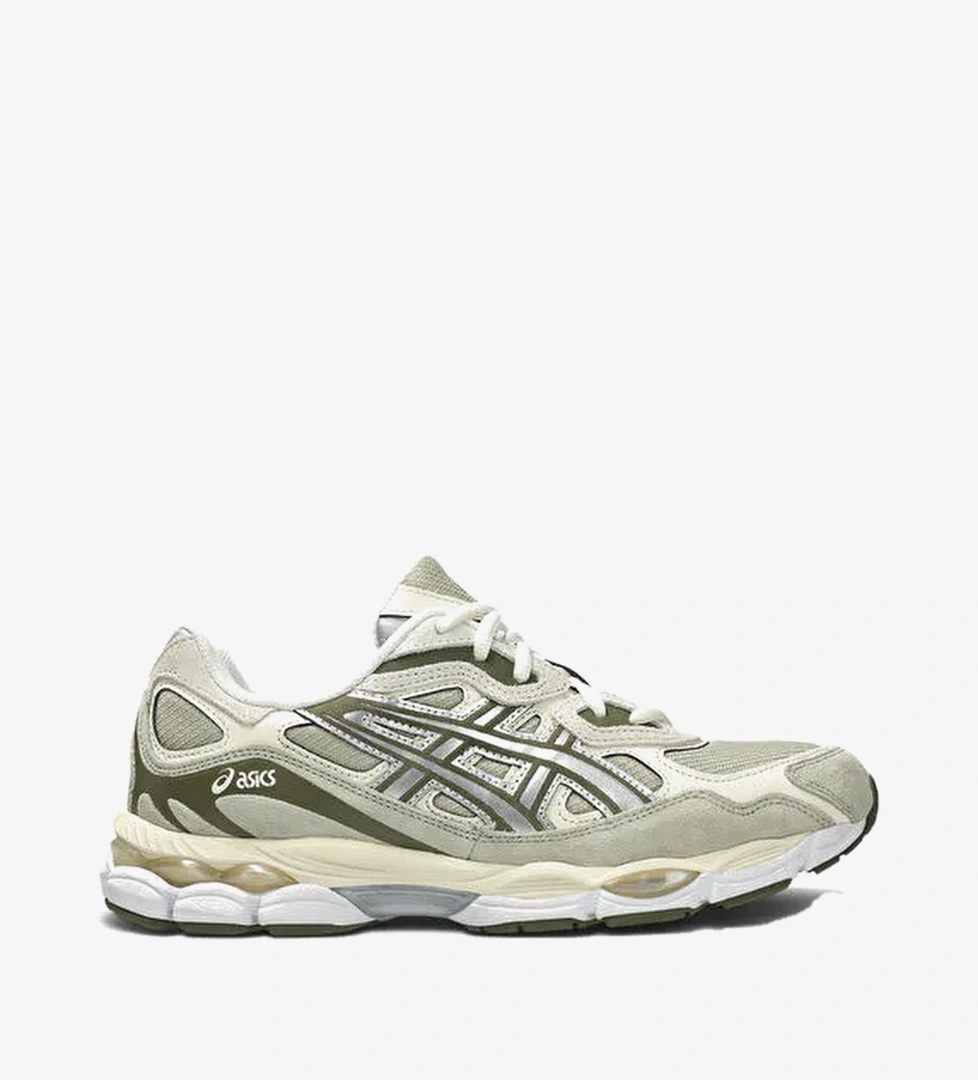 Asics 1203A739-302 GEL-NYC Yeşil-Bej Erkek Lifestyle Ayakkabı