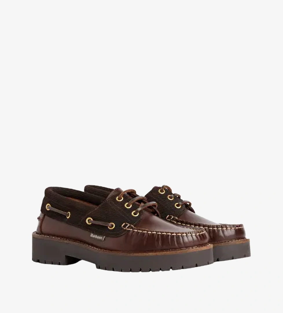Barbour Darras Ayakkabı BR98 Dk Brown Brown Cord