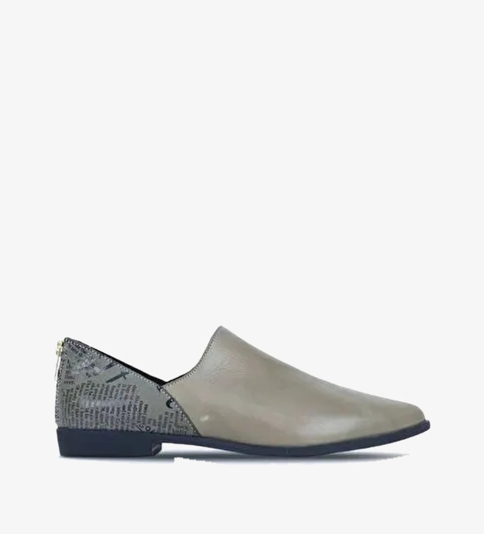 Bueno Shoes Yeşil Deri Kadın Az Topuklu Ayakkabı 01wr0211