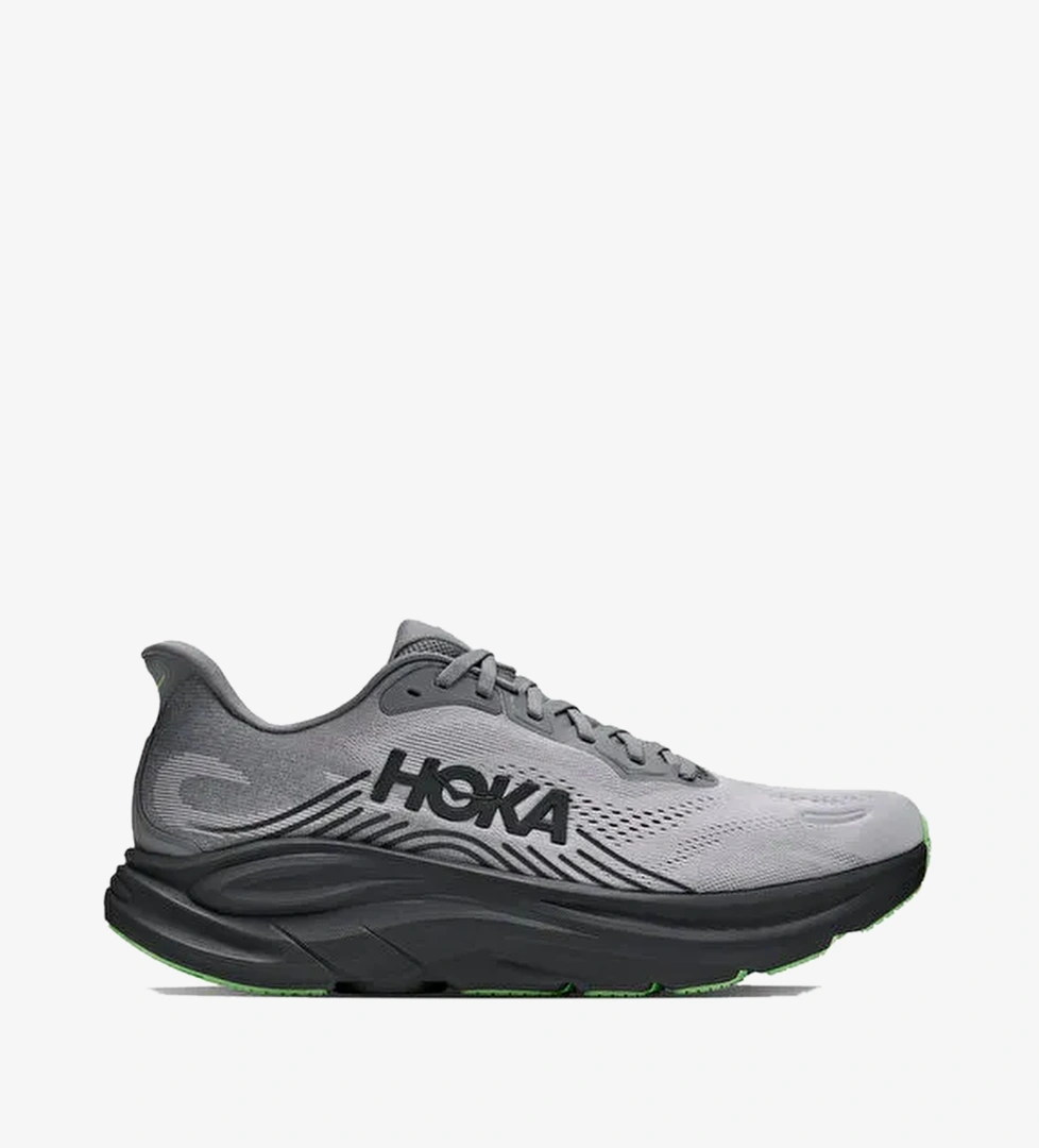 HOKA 1176572-GLCT Clifton 11 Gri Erkek Koşu Ayakkabısı
