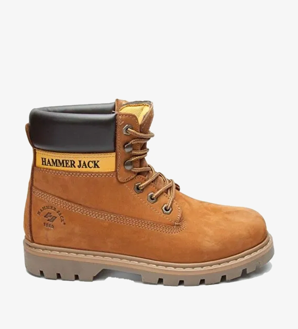 Hammer Jack Hakiki Deri Tarçın Nubuk Erkek Bot