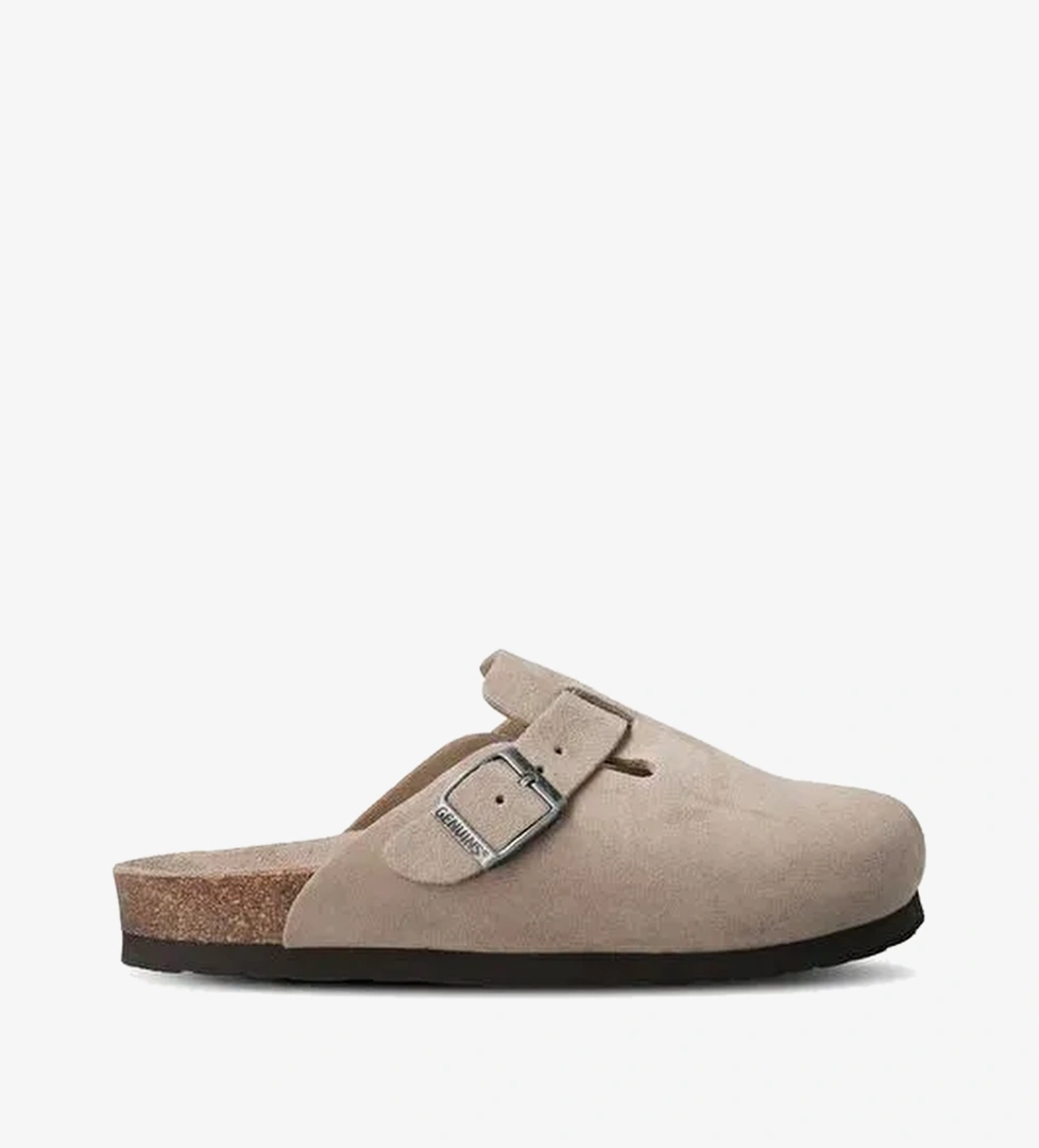 Riva Erkek Terlik G105495 Genuins RIVA VELOUR Taupe